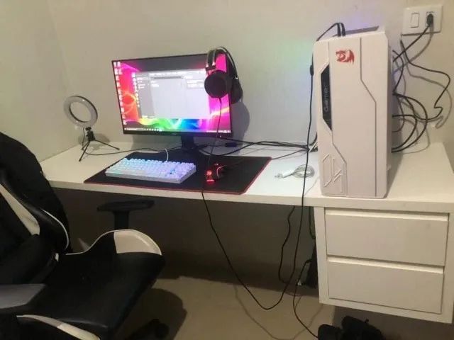 Mesa Gamer / Escritório MDF 30mm Premium - Nova - 1 metro e 60 - Foto 3