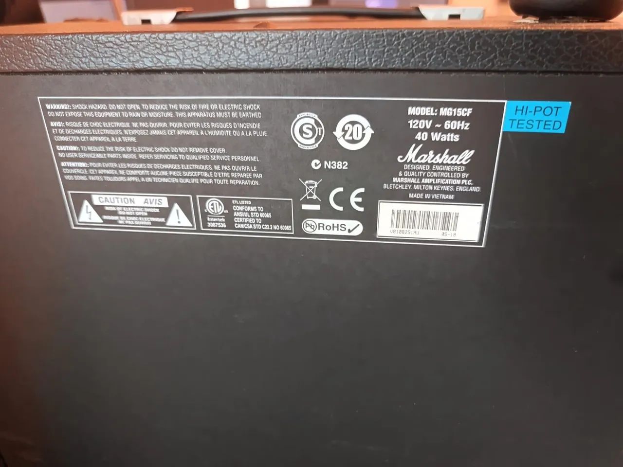 Amplificador Marshall - Foto 5