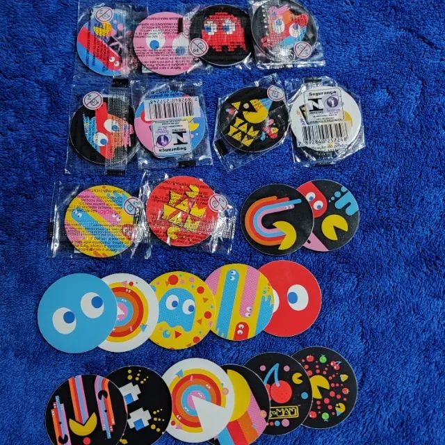 Tazos Pac-Man - Coleção Completa - Foto 2