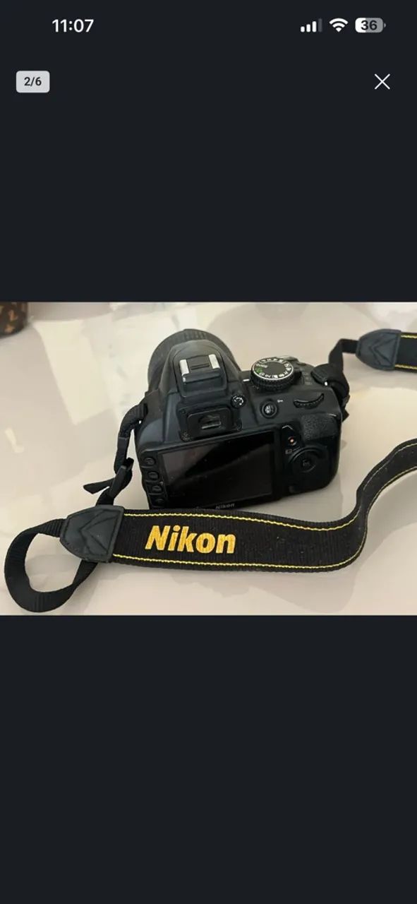Câmera NIKON 3100 - Foto 3