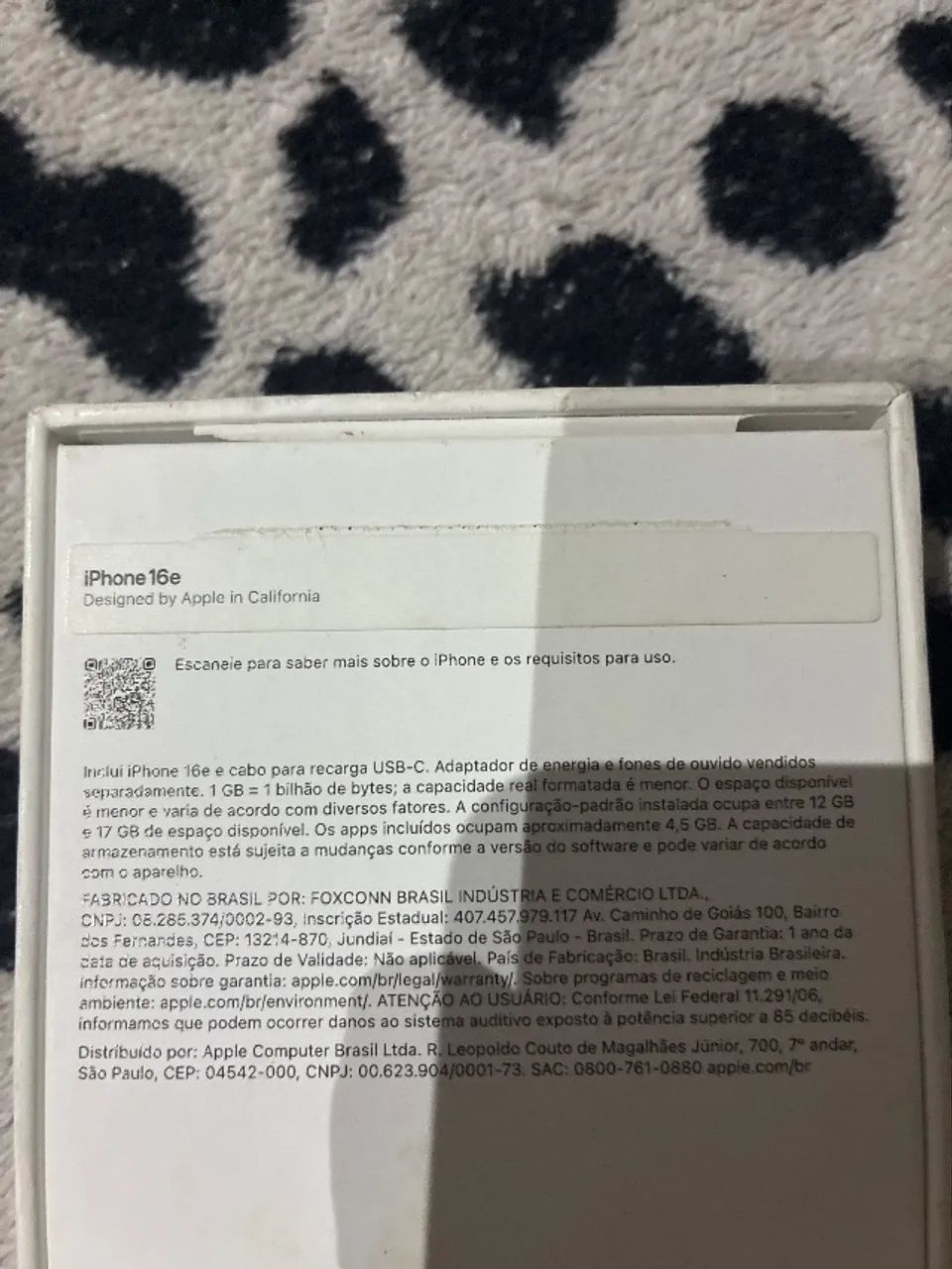 Smartphone iPhone 16e Branco - Foto 2