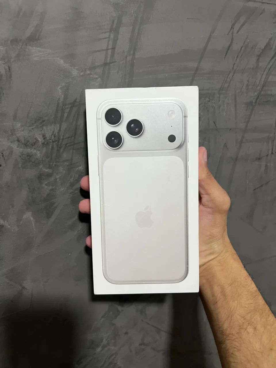 iPhone 17 pro Max silver 