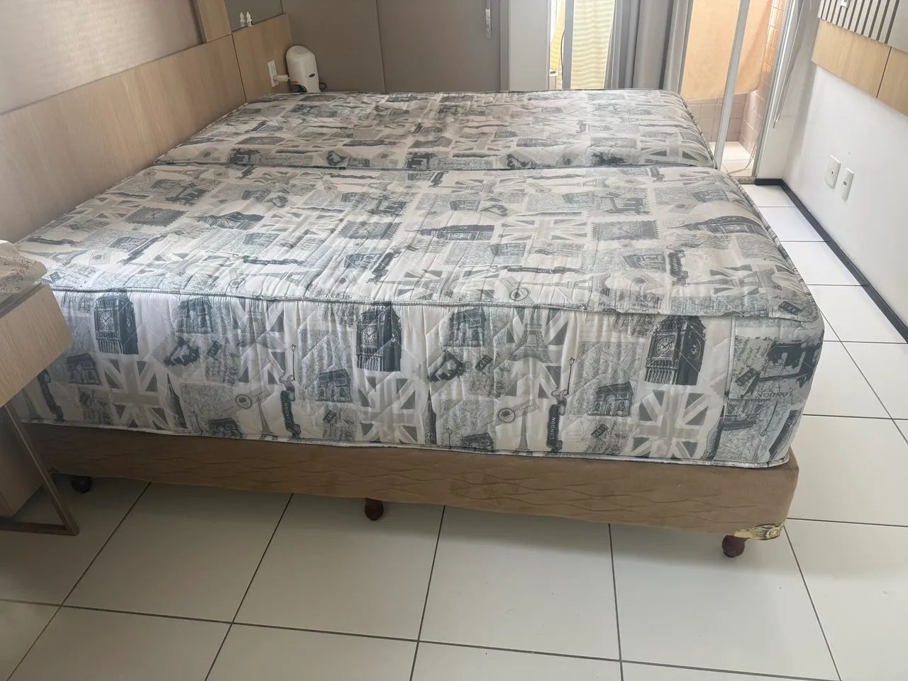Cama king ou 2 camas solteirão.  - Foto 3