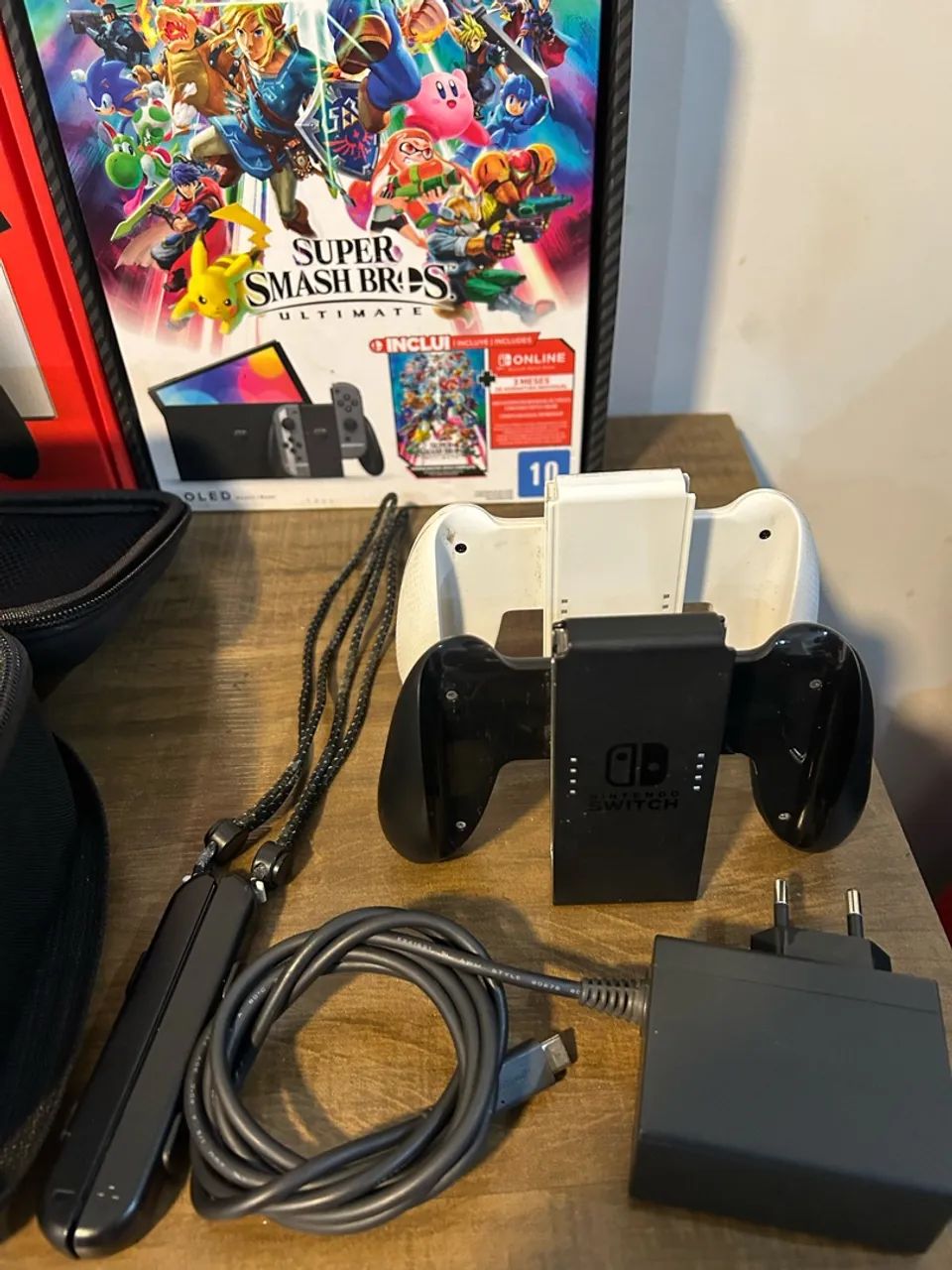 Kit completo para switch oled branco - Foto 3