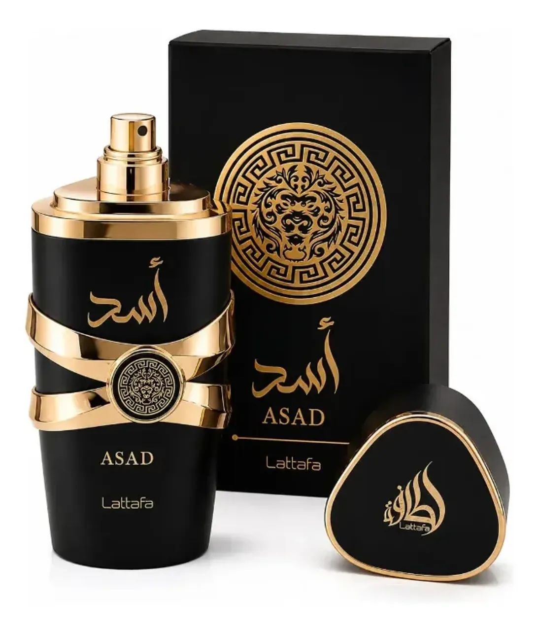 Perfume Asad Lattafa 100ml Original Seminovo Com Caixa