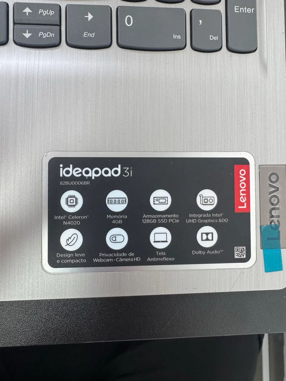 NOTEBOOK LENOVO IDEAPAD3i - Foto 2