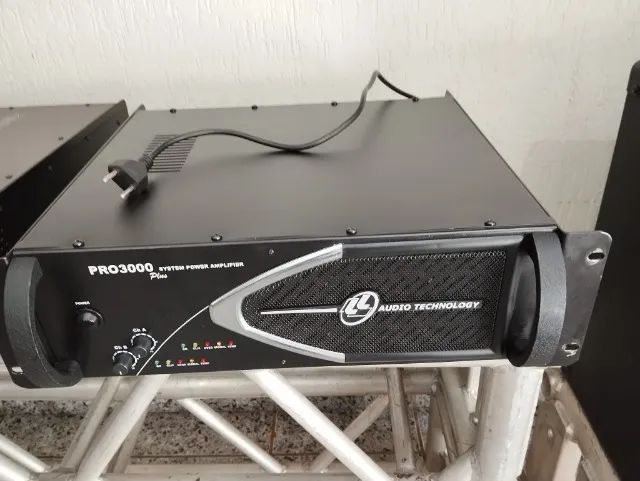 ? AMPLIFICADOR PROFISSIONAL LL AUDIO PRO-PLUS | PRO 3000 ?  - Foto 4