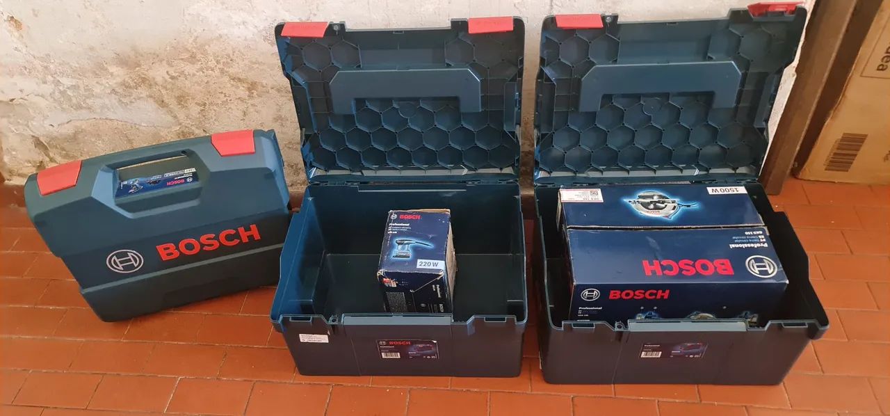 Ferramentas elétricas Bosch e maletas novas! - Foto 3