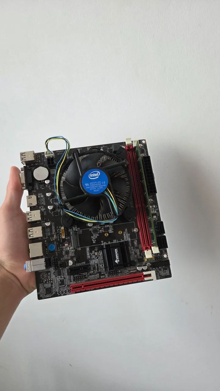 Placa mae vx pro h81xg M2 +Intel Core +ram  - Foto 3