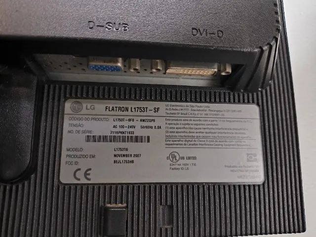 monitor LG Flatron L1753T-SF 17' - Foto 2