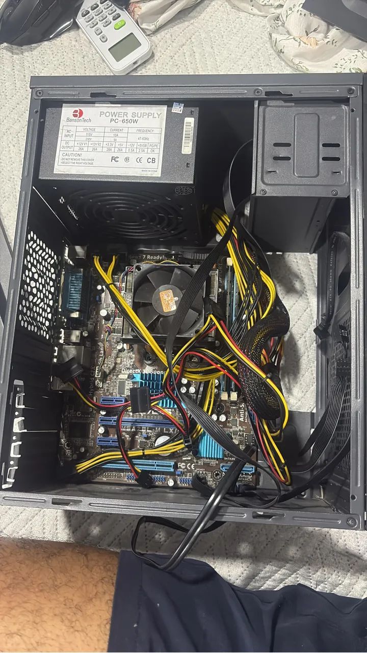 Computador AMD retirada de peças