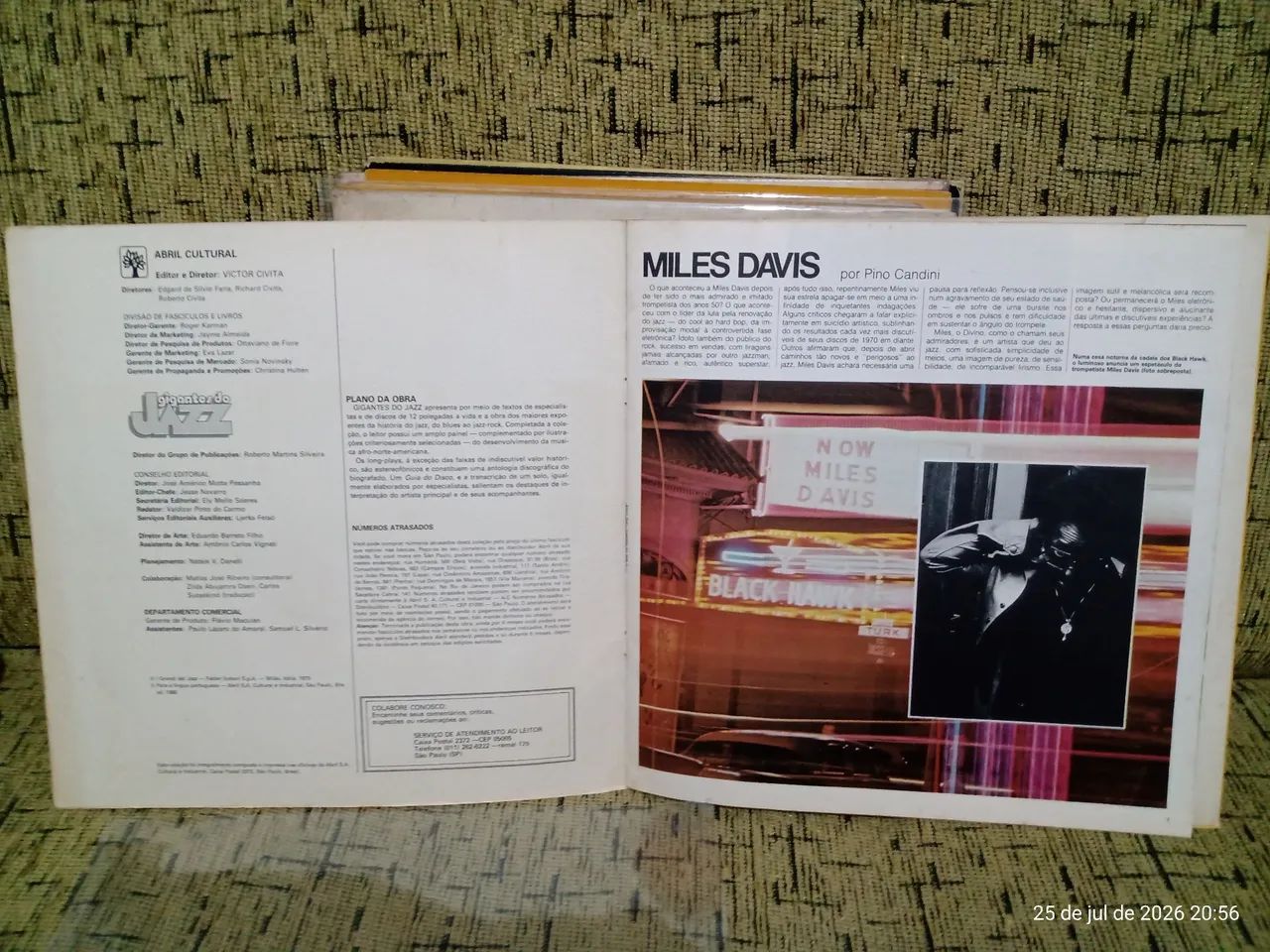 Disco gigantes do jazz Miles Davis  - Foto 5