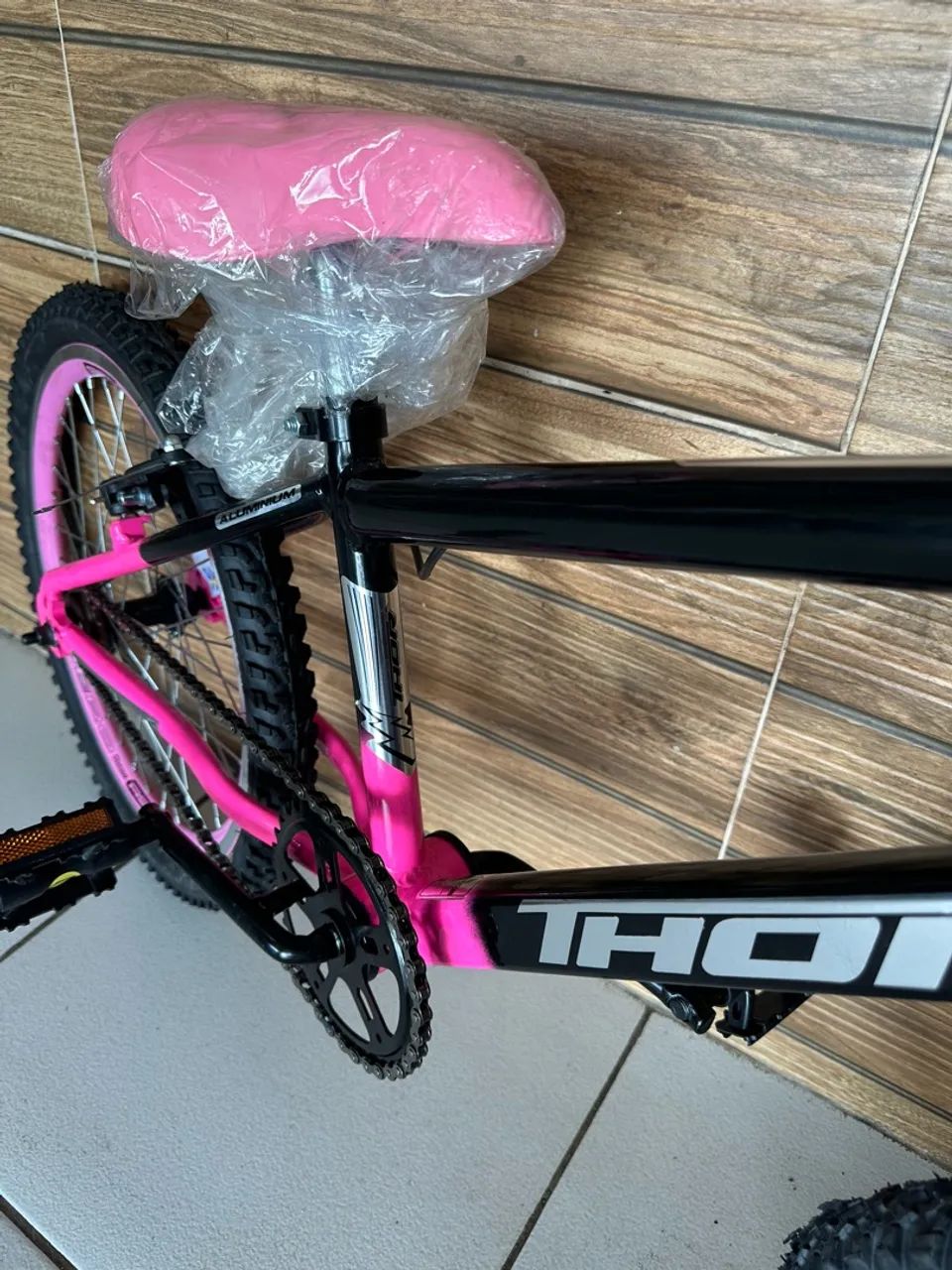 Bicicleta infantil aro 20 de alumínio  - Foto 4