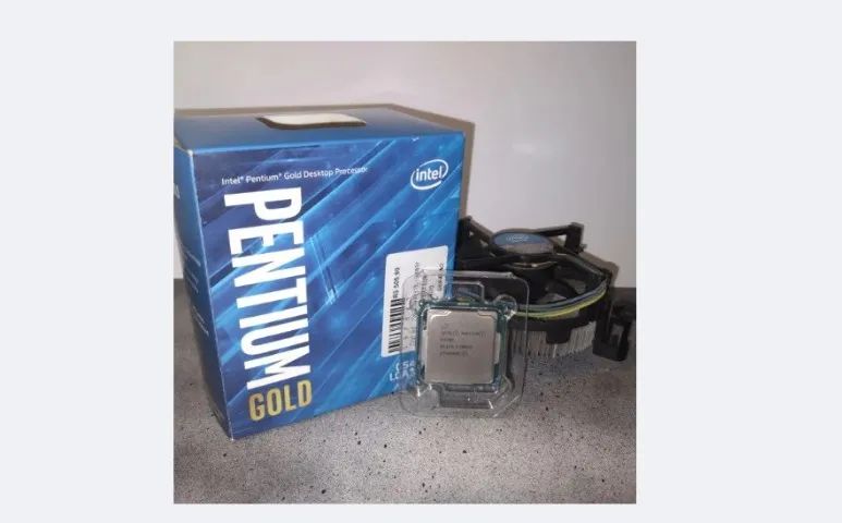 PROCESSADOR PENTIUM GOLD G5400 completo com caixa e cooler