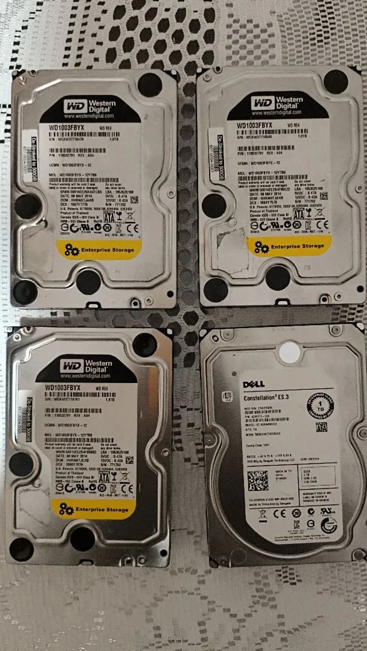 Hd Hdd 3.5 Sata Ssd Smart Disk 1tb