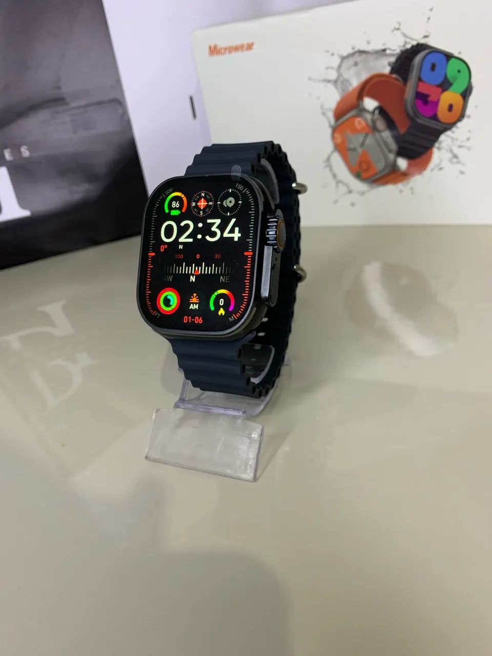 W69 Ultra Microwear Original + 2 pulseira de Brinde