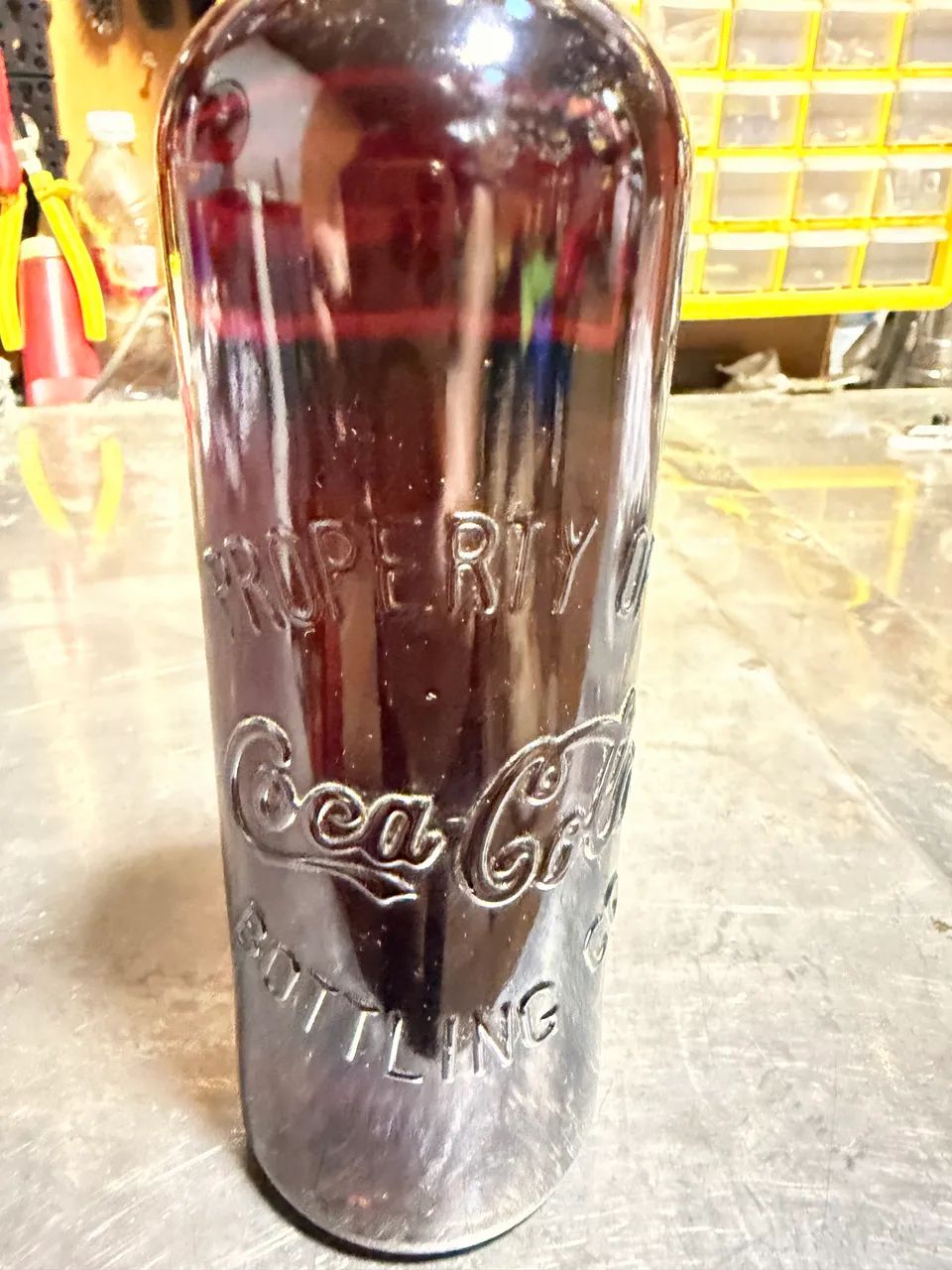Garrafa coca cola