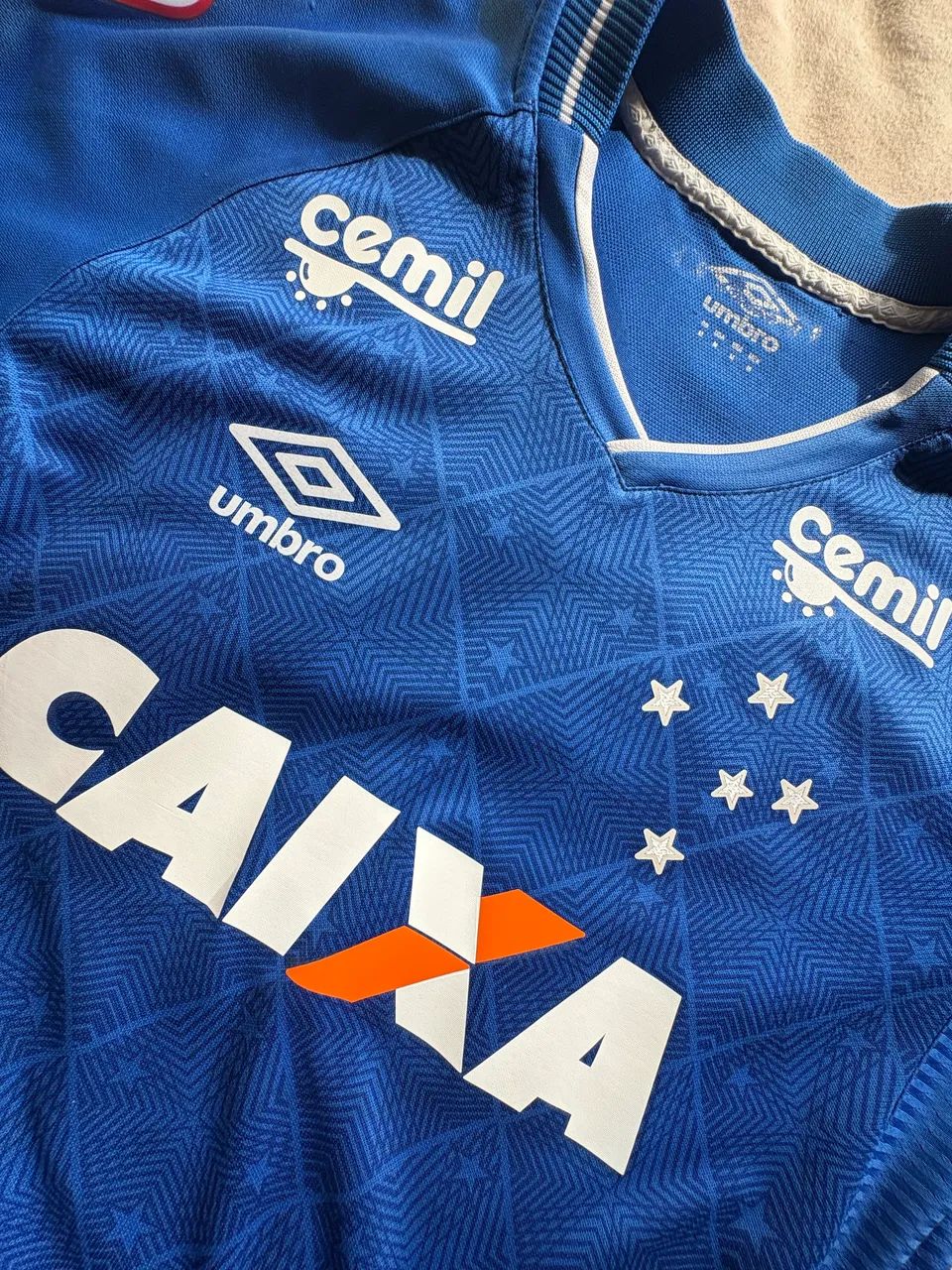 Camisa Cruzeiro de jogo 2017 M  - Foto 3