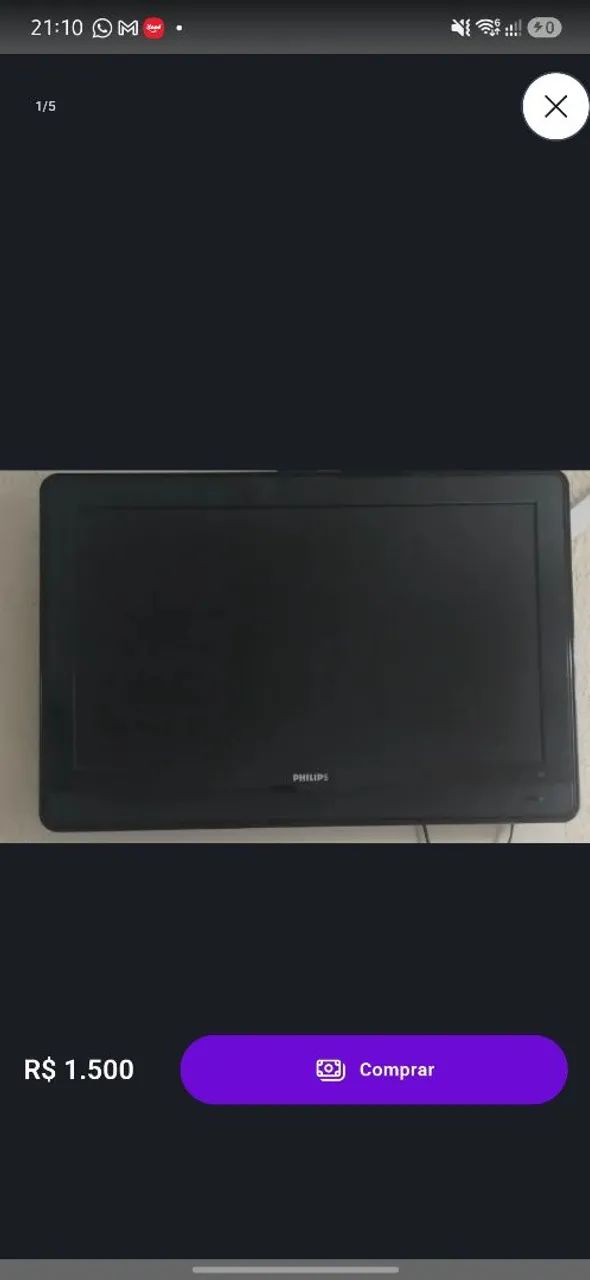 TV PHILCO 32 POLEGADAS 