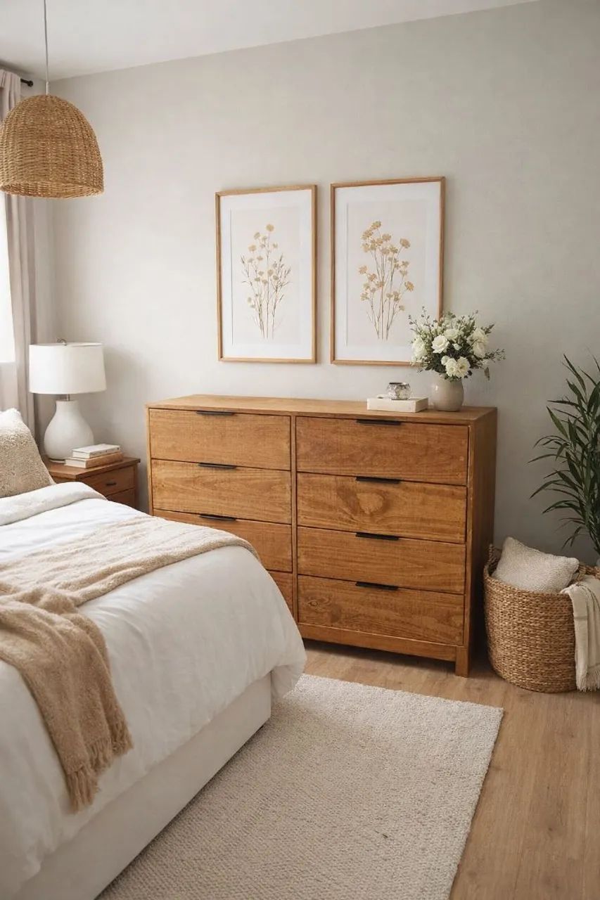 Cômoda de Madeira Maciça 