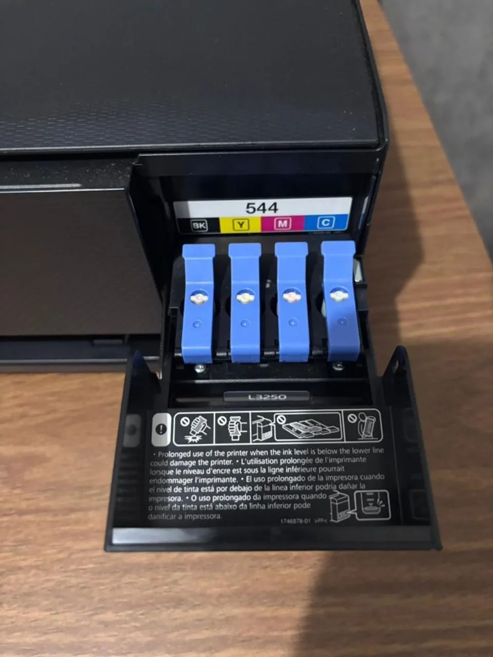 Impressora Multifuncional Epson EcoTank L3250 - Transformada para Sublimação - Foto 5