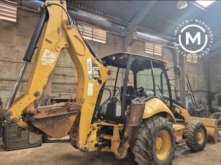 Retroescavadeira Cat 416E - Foto 2