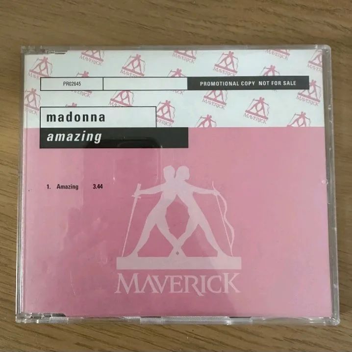 Madonna CD Single AMAZING PROMO UK Edition. 