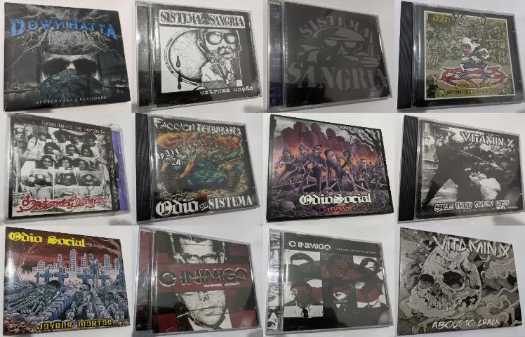 CD's de Rock Nacional e Internacional - Foto 6