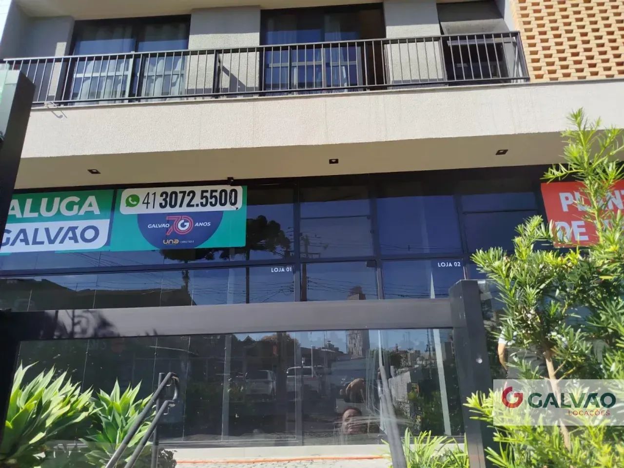 Loja térrea de frente pra rua, região Central