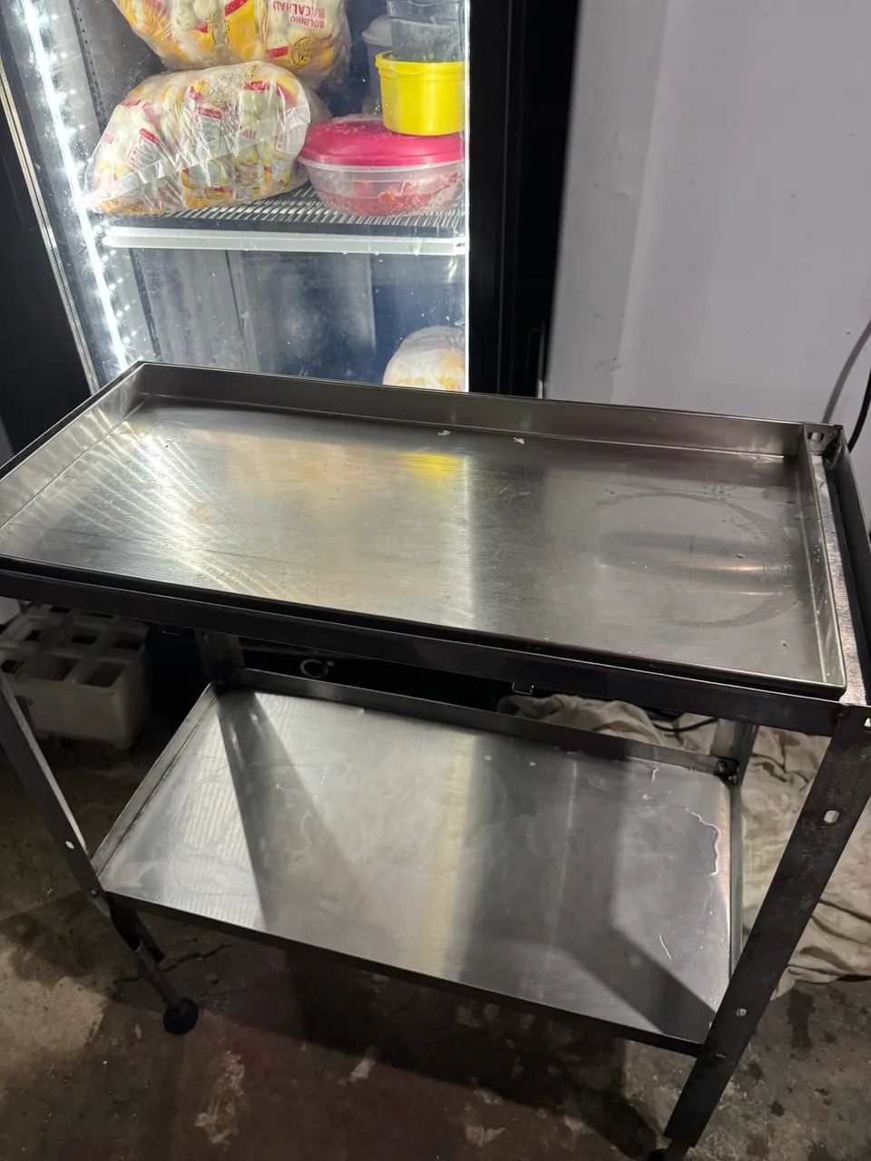 Mesa inox corte frango  - Foto 2