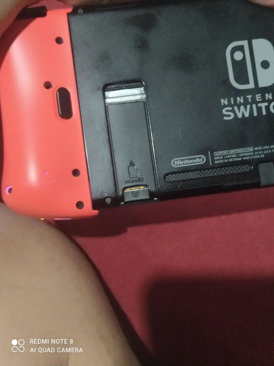 Nintendo Switch V2 (só console e controle)  - Foto 4