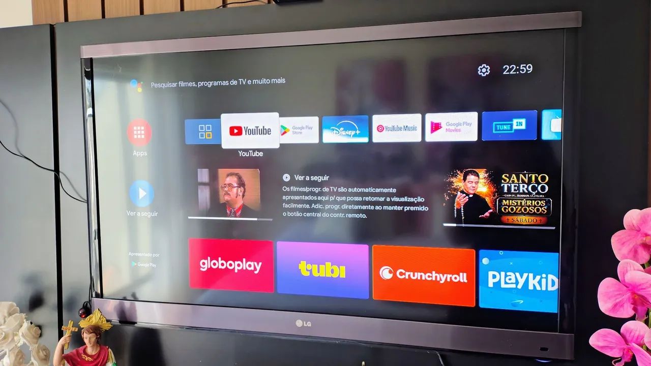 Tv LG 46 polegadas com aparelho smartv  - Foto 2