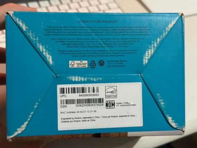 Amazon Echo Dot 5ª Geração - Nova/Lacrada - Foto 3
