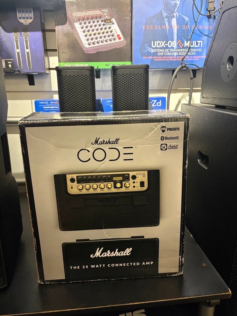 Amplificador para Guitarra Marshall Code 25 25W 110V - Foto 4