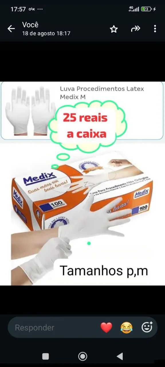 Luvas látex  - Foto 2