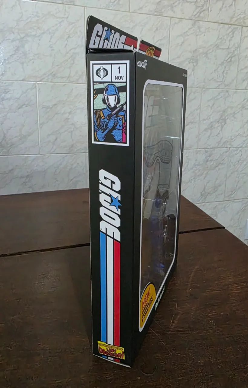 GI JOE ReAction+ Cobra Commander (Skybound Comic Box Set, Issue #1) - Edição Limitada - Foto 3