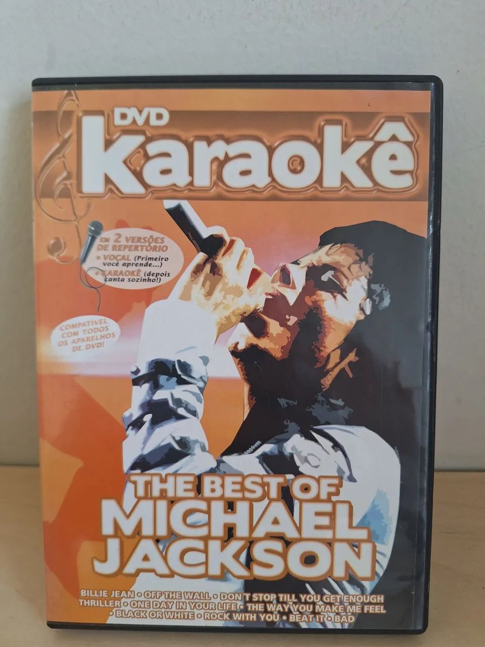 DVD KARAOKE MICHAEL JACKSON - CDs, DVDs etc - Centro, Bauru