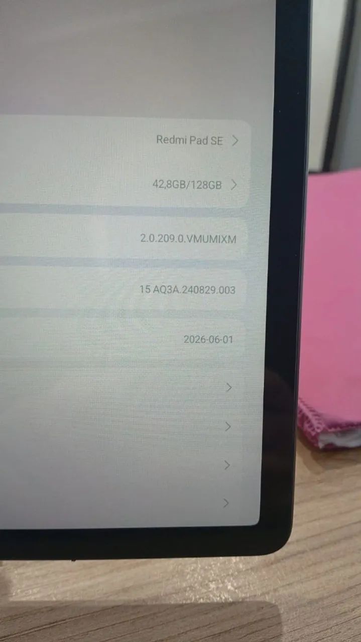 TABLET REDMI PAD SE 4/128 GB 
