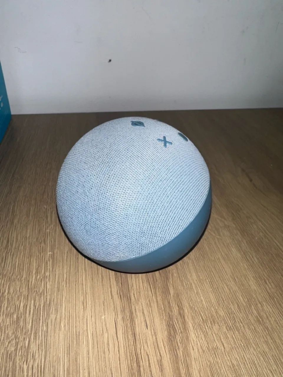 Amazon Echo Dot 4ª Geração Azul - Completa com Caixa - Foto 3