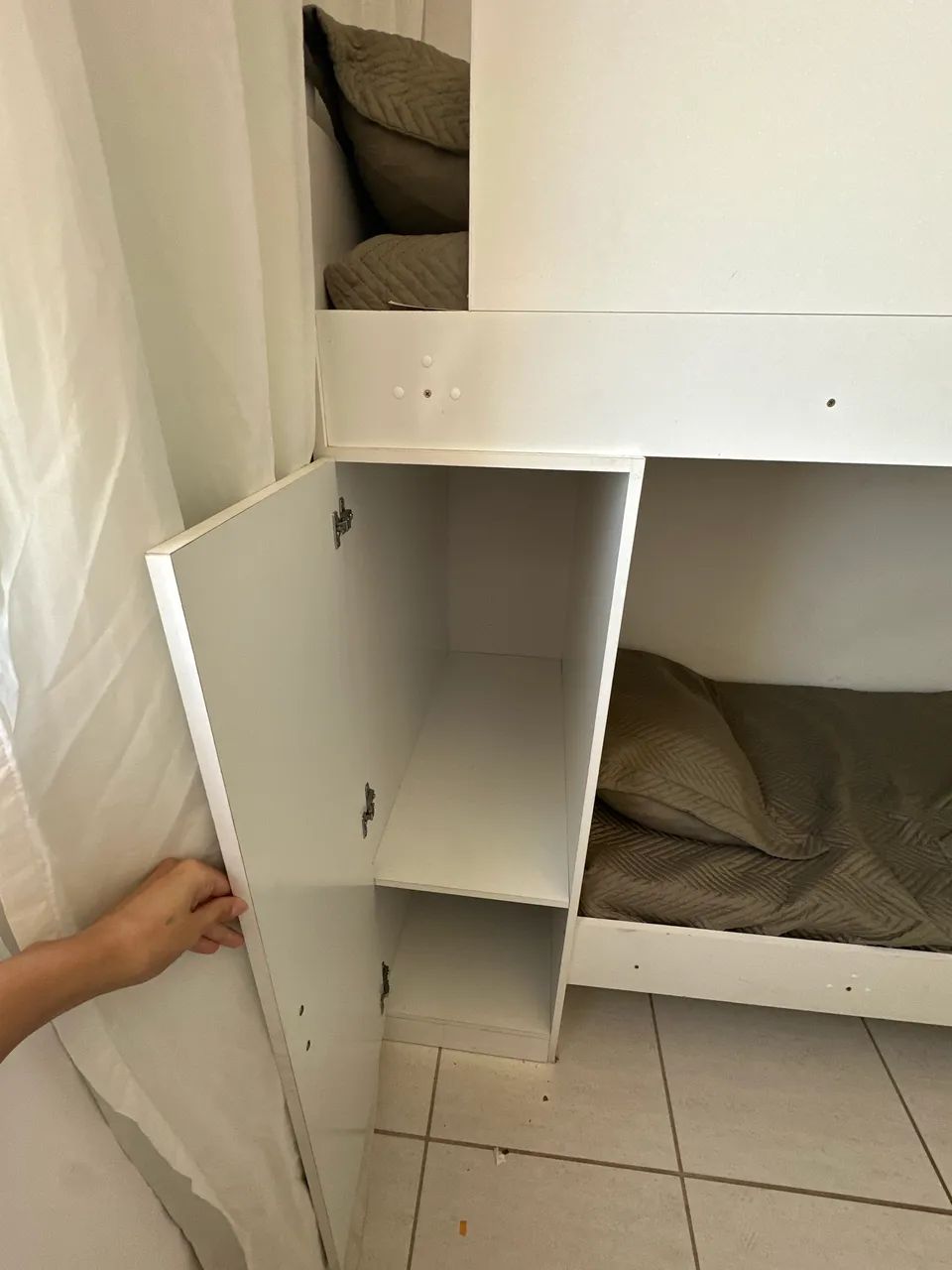 CAMA BELICHE COM ARMÁRIO BAÚ INTEGRADO  - Foto 2