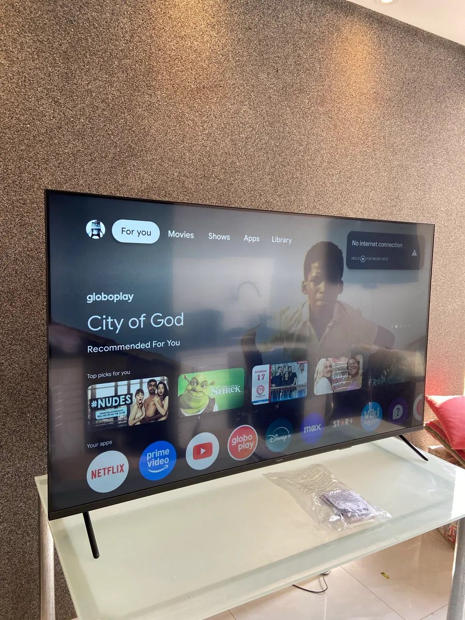 SMART TV 55 Polegadas 4K UHD GOOGLE TV  - Foto 3