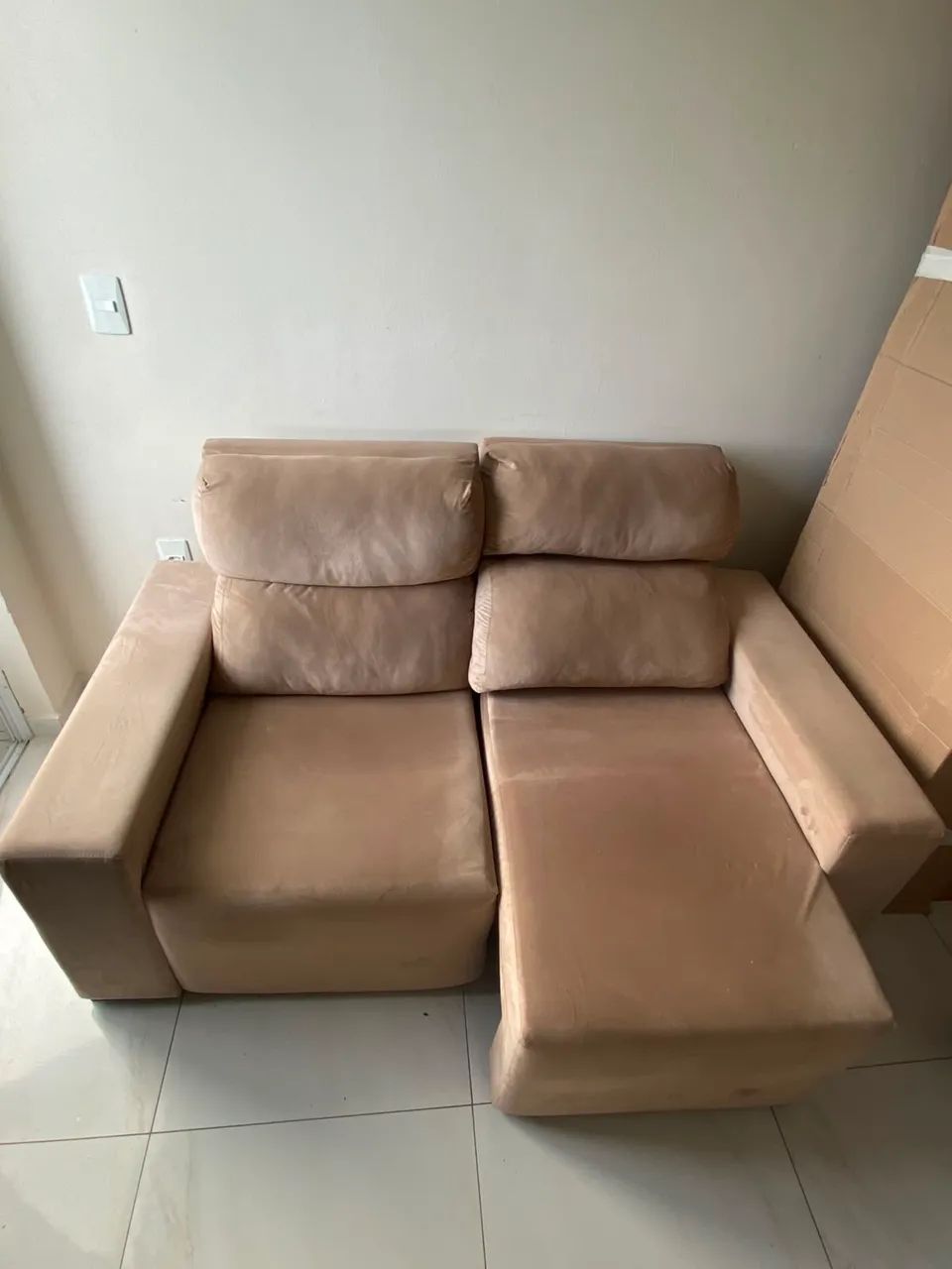VENDO SOFÁ EM PERFEITO ESTADO Aceito cartão  - Foto 2