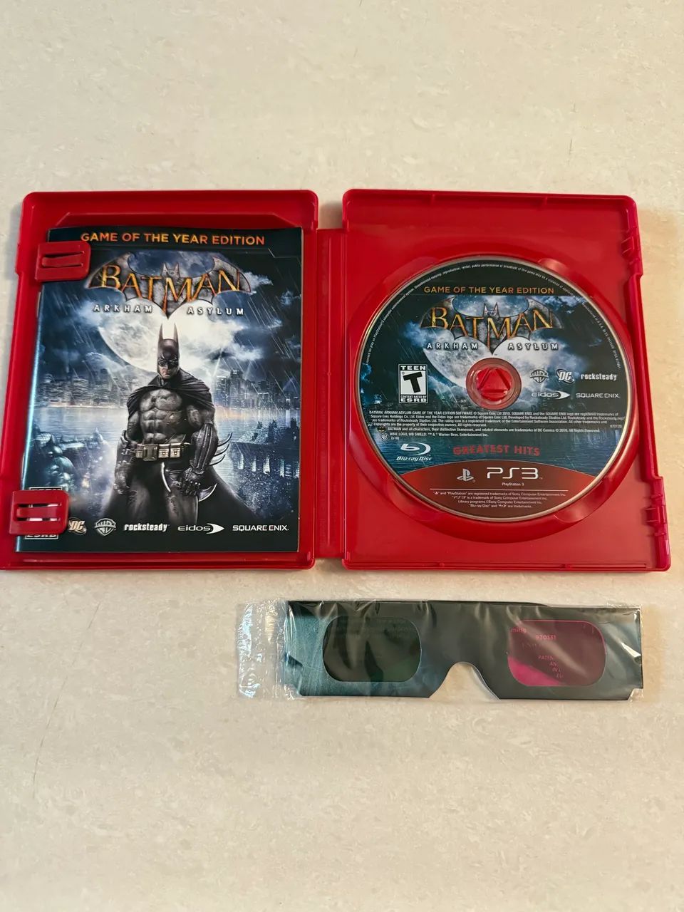 Jogo PS3 Batman Arkham Asylum GOTY