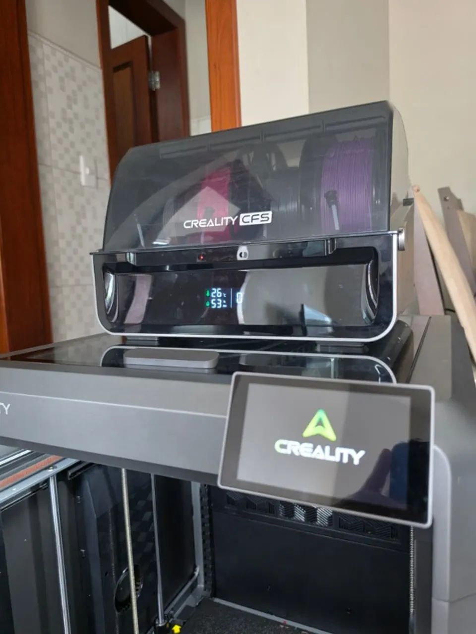 Impressora 3D Creality K2 Plus com CFS - Foto 2