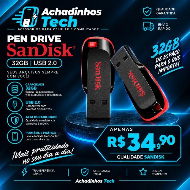 Pen Drive SANDISK 32GB