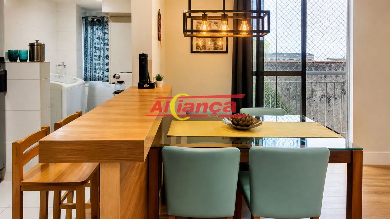 APARTAMENTO 2 DORMITÓRIOS COM VARANDA E VAGA - PRÓXIMO À TIMÓTEO PENTEADO - GUARULHOS - Foto 3