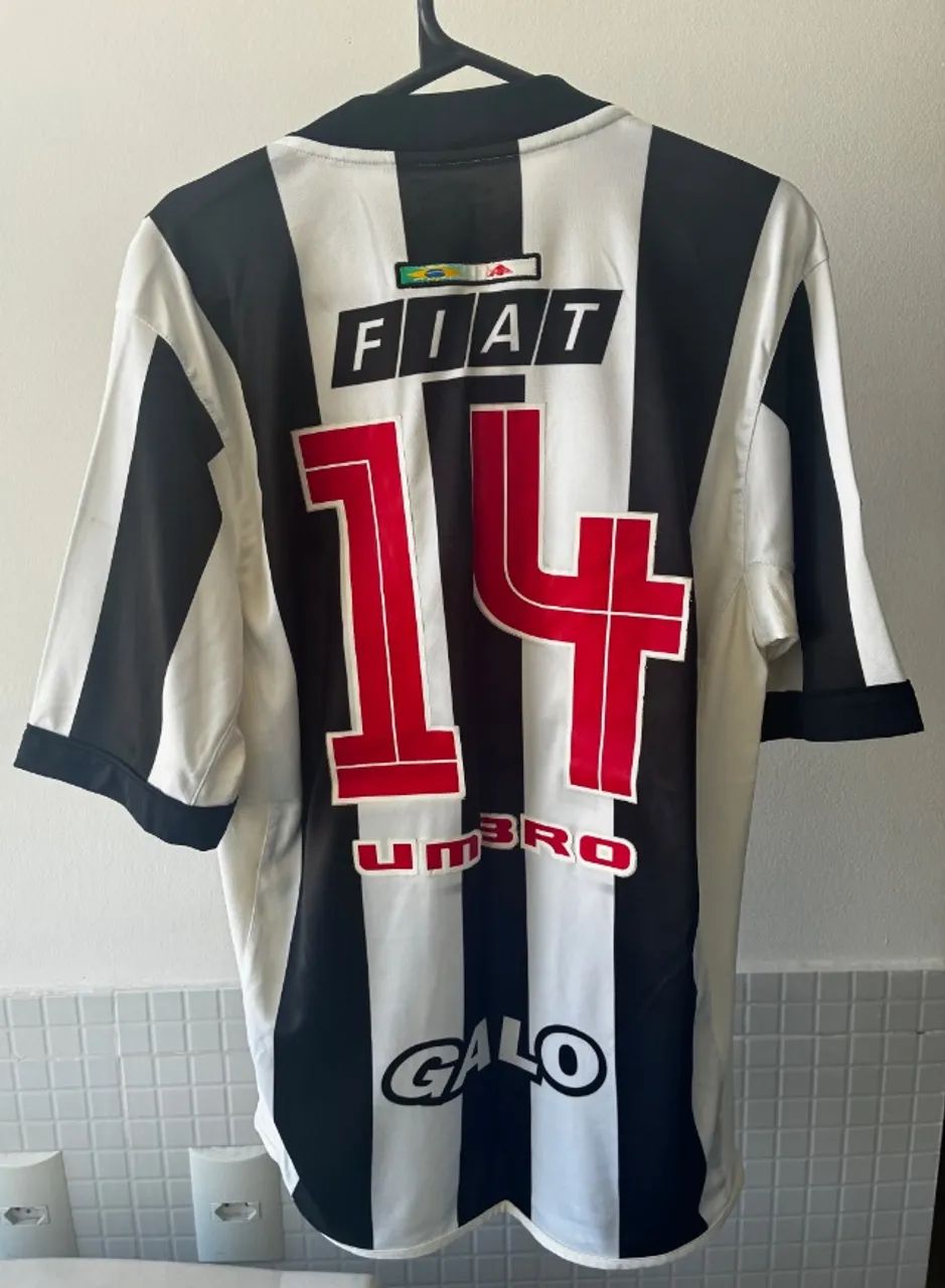 camisa atletico mineiro umbro 2004 g - Foto 2