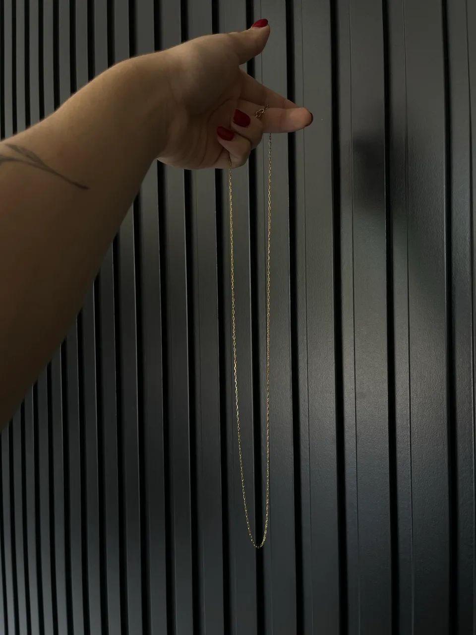 Corrente ouro 18K maciço