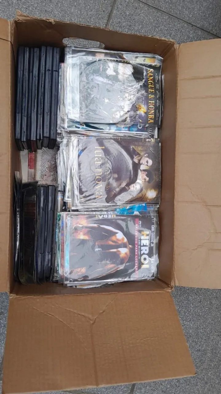 337 DVDS de filmes diversos