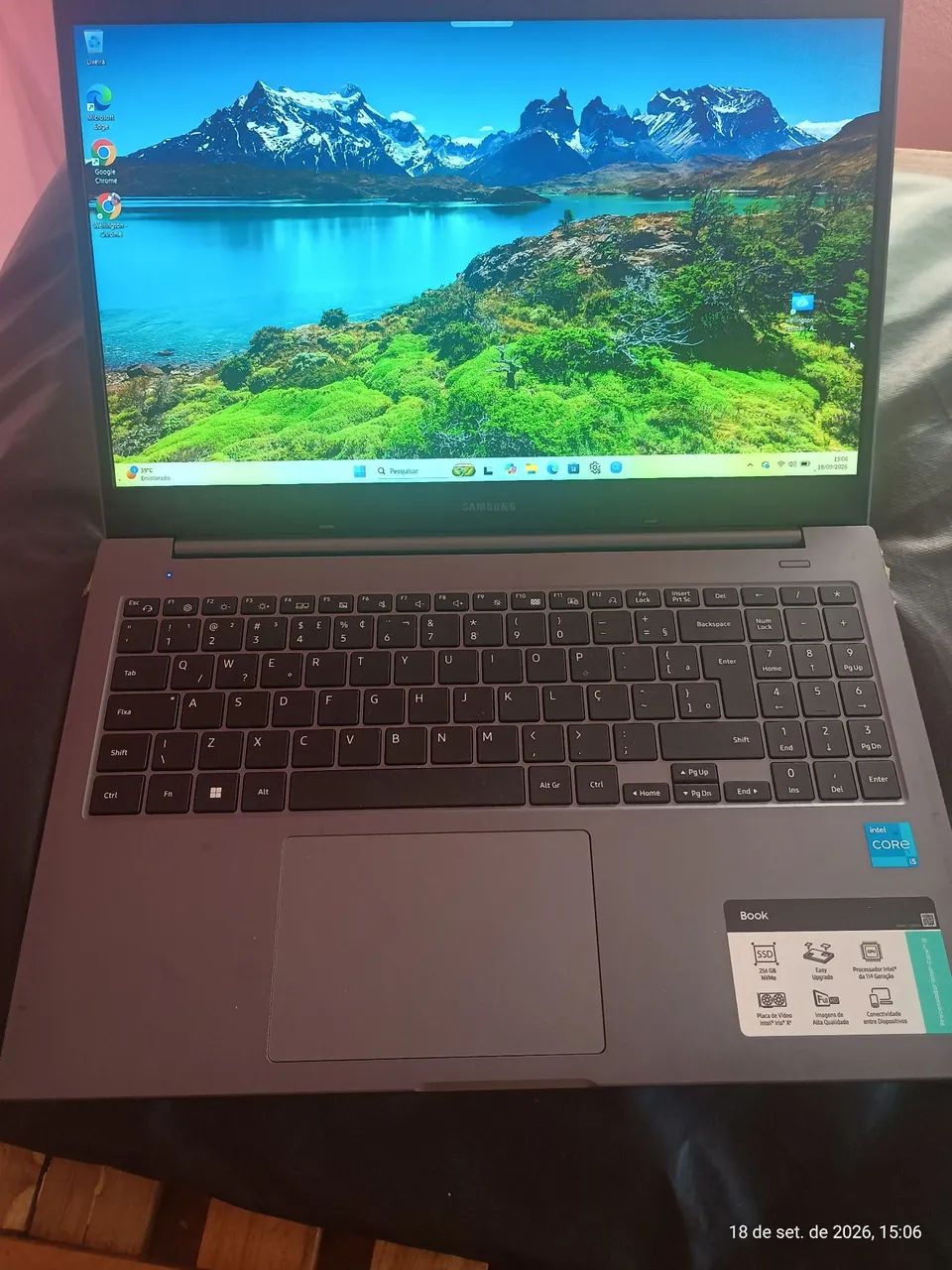 Notebook Samsung i5 